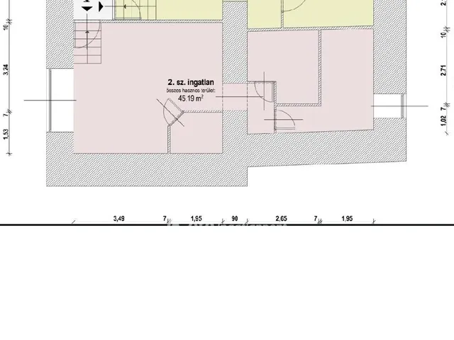 Eladó lakás Budapest VII. kerület 45 nm