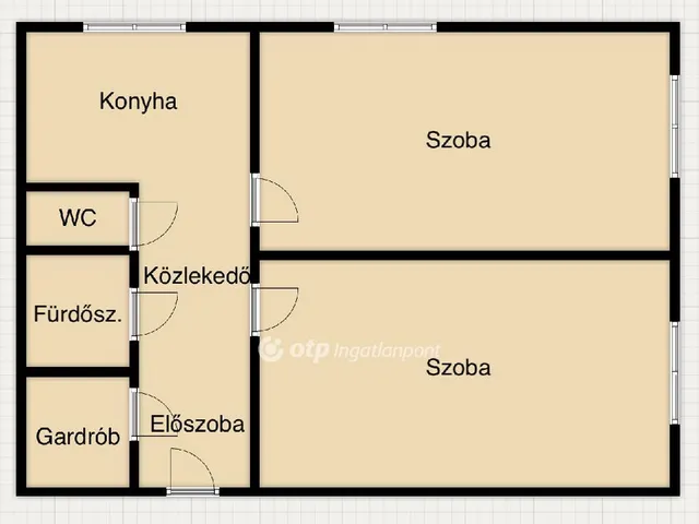 Eladó lakás Budapest III. kerület, Óbuda 52 nm