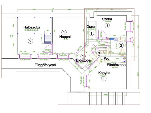 Eladó lakás Budapest VI. kerület 75 nm
