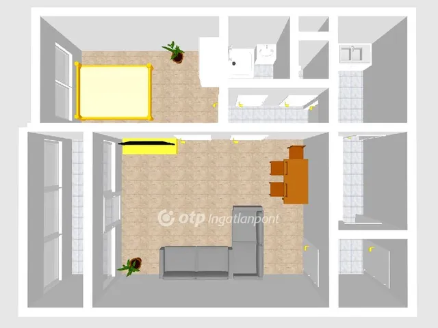 Eladó lakás Budapest XI. kerület, Őrmező 49 nm