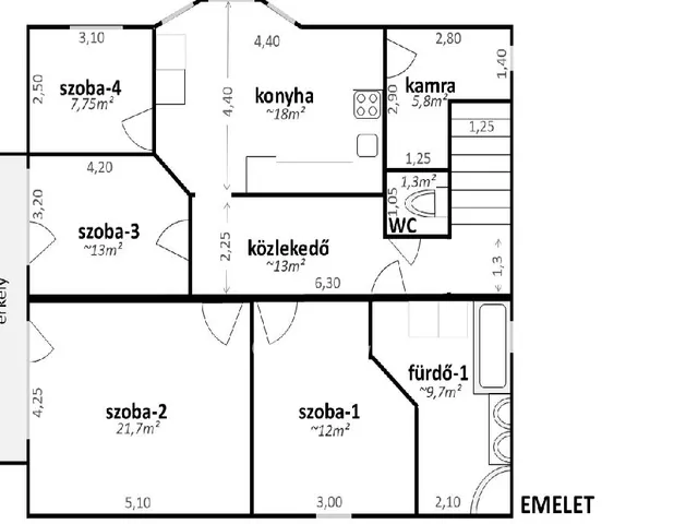 Eladó ház Miskolc 195 nm