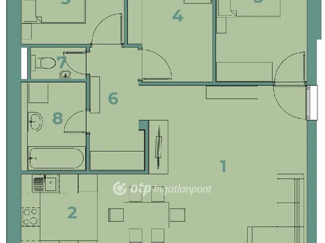 Eladó lakás Nagykanizsa, Belváros 86 nm