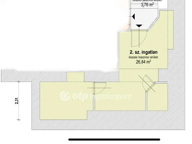 Eladó lakás Budapest VIII. kerület 26 nm