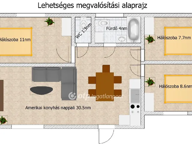 Eladó ház Budaörs 80 nm