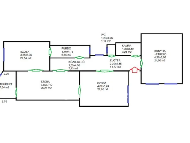 Eladó lakás Budapest X. kerület, Óhegy 120 nm