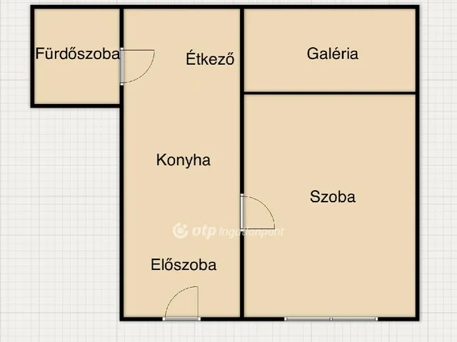 Eladó lakás Budapest VIII. kerület 26 nm