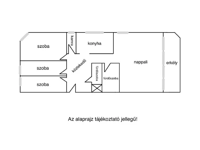 Kiadó lakás Budapest II. kerület 95 nm