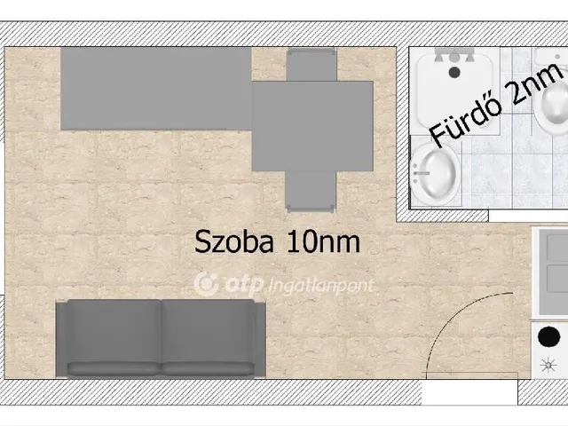 Eladó lakás Budapest VIII. kerület 12 nm