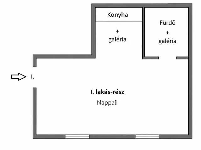 Eladó lakás Budapest VI. kerület 22 nm