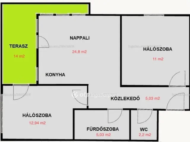 Eladó lakás Budapest XIII. kerület 68 nm