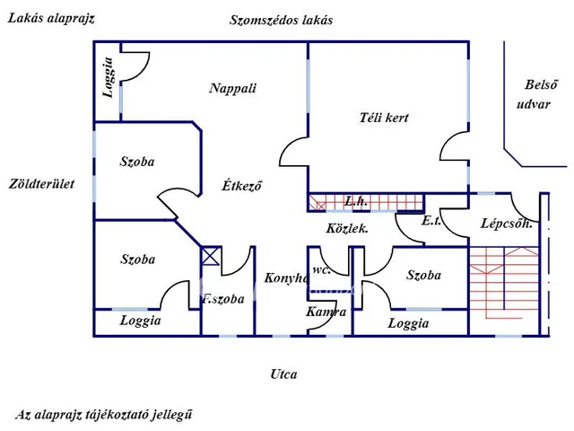 Kiadó lakás Békéscsaba, belterület 155 nm