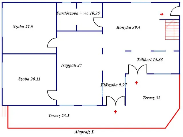 Eladó ház Gyula, Csigakert szomszédsága 278 nm