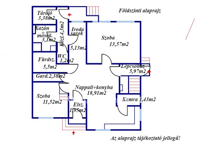 Eladó ház Gyula 175 nm