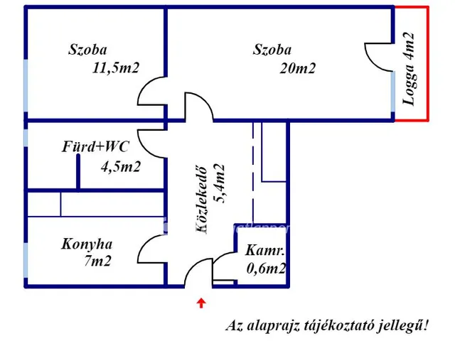 Kiadó lakás Békéscsaba 53 nm