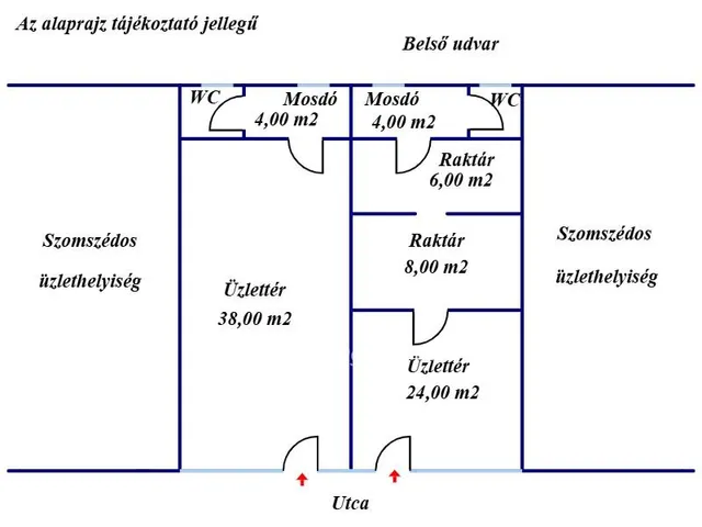 Kiadó kereskedelmi és ipari ingatlan Békéscsaba 84 nm