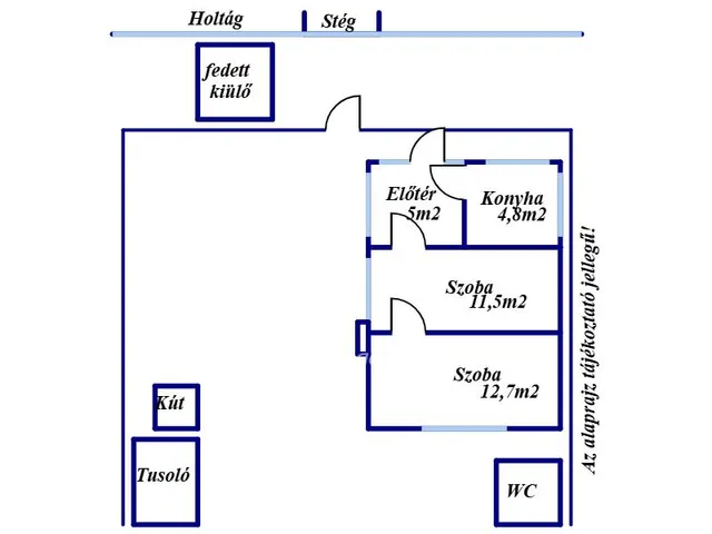 Eladó üdülő és hétvégi ház Gyomaendrőd, Kecsegés 35 nm