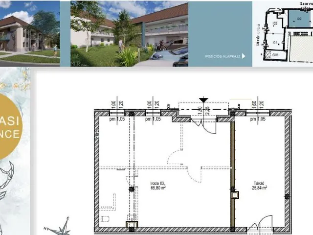 Eladó kereskedelmi és ipari ingatlan Békéscsaba 64 nm