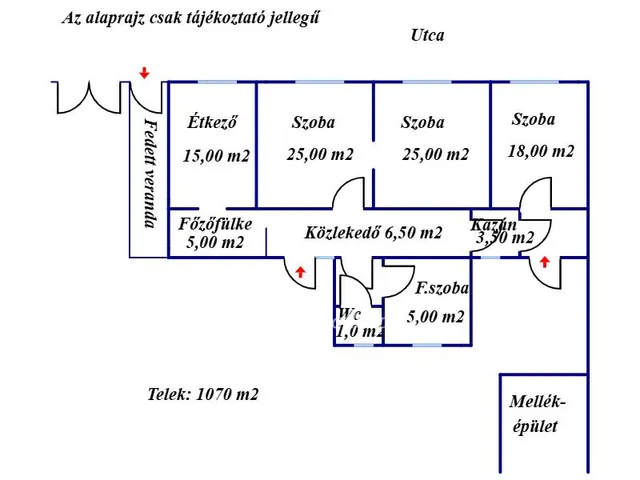 Eladó ház Csorvás 105 nm