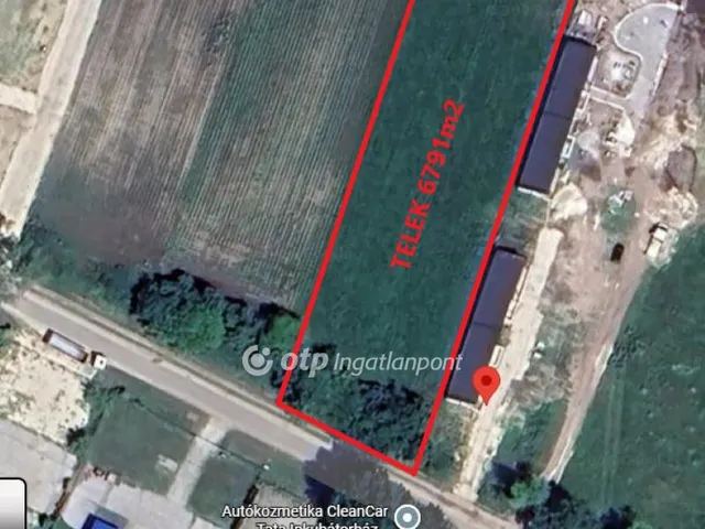 Eladó telek Tata 6791 nm