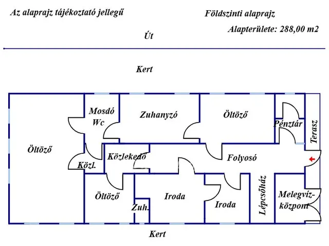 Eladó kereskedelmi és ipari ingatlan Gyula, Szentpálfalva 532 nm