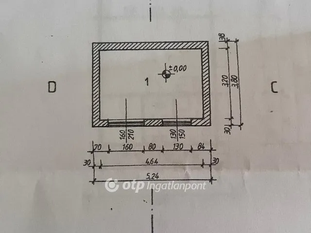 Eladó üdülő és hétvégi ház Dunaszekcső, Üdülő 63 nm