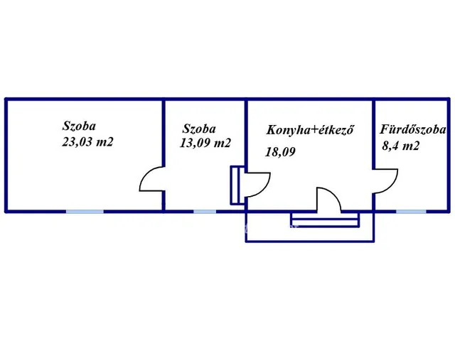 Eladó ház Kiskassa 63 nm