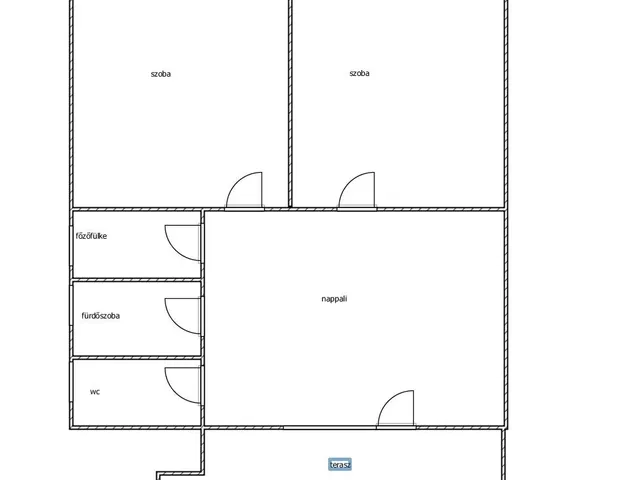 Eladó üdülő és hétvégi ház Harkány 55 nm