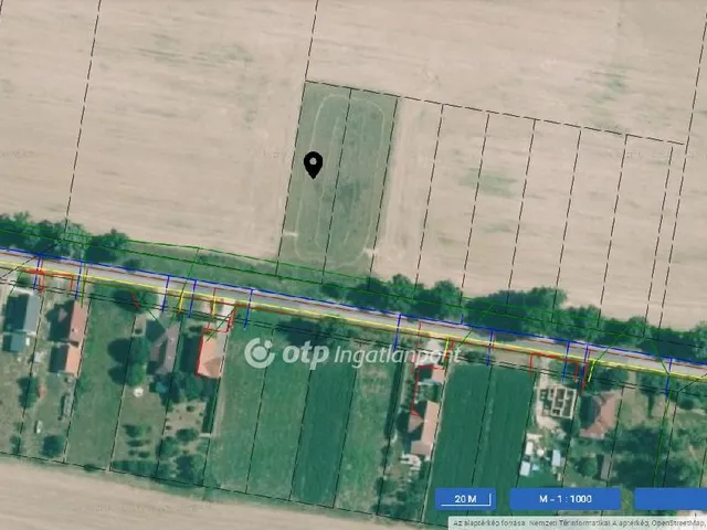 Eladó telek Szalánta 1513 nm