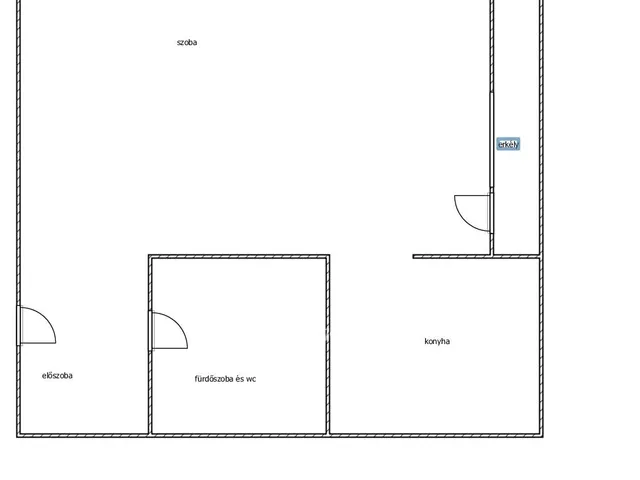 Eladó lakás Harkány 26 nm