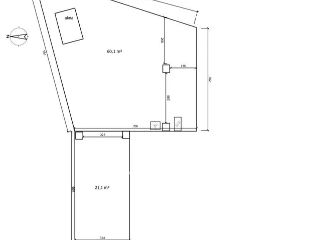 Eladó garázs Pécs 81 nm