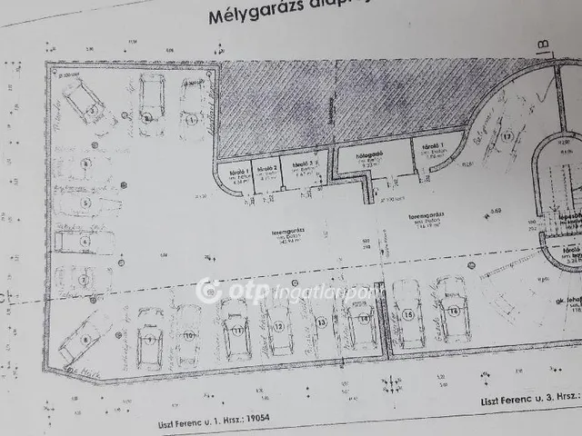 Eladó garázs Pécs 12 nm