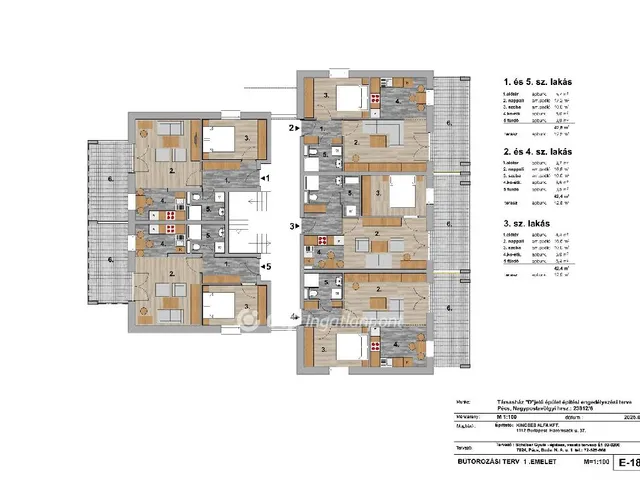 Eladó lakás Pécs, Postavölgy 48 nm