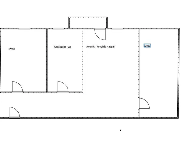 Eladó lakás Komló, Kökönyös 52 nm