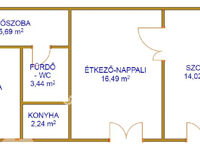 Eladó lakás Komló 50 nm