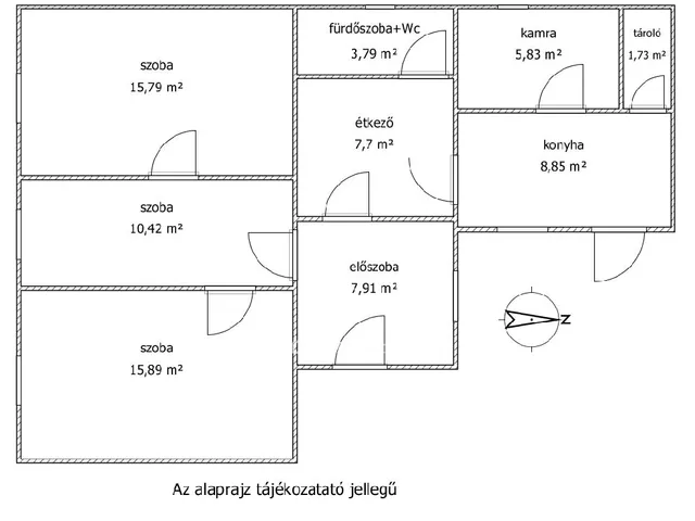 Eladó ház Szentlőrinc 77 nm