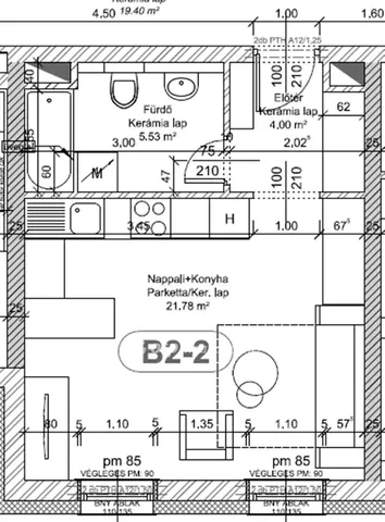 Eladó lakás Levél, Lakóparki környezet 31 nm