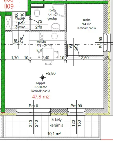 Eladó lakás Vámosszabadi, Új lakóparki környezetben 52 nm