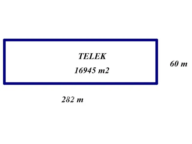 Eladó telek Jánossomorja, Ipari 16945 nm