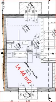 Eladó lakás Győr, Központ 47 nm