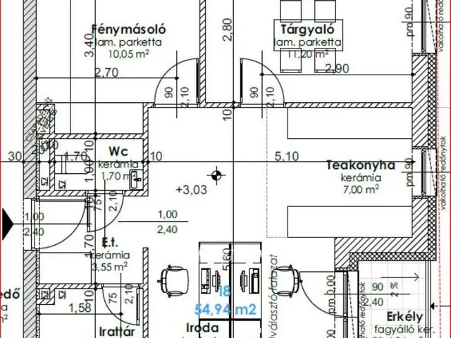 Eladó lakás Győr 57 nm