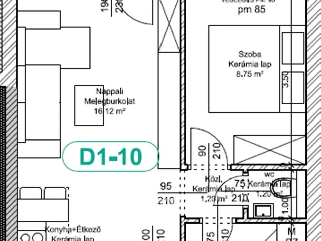 Eladó lakás Levél 40 nm