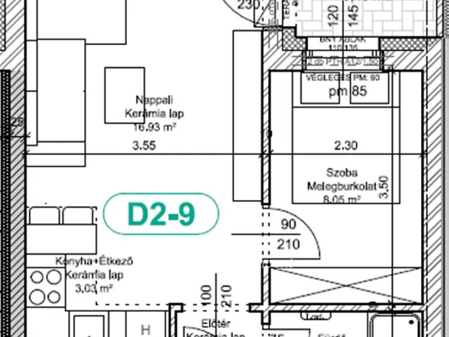 Eladó lakás Levél 35 nm