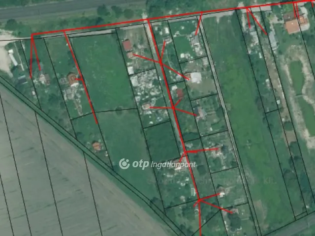 Eladó telek Győr 2423 nm
