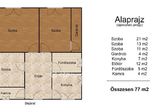 Eladó ház Bakonyszentkirály 77 nm