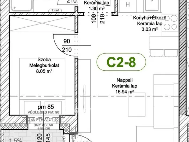 Eladó lakás Levél 35 nm