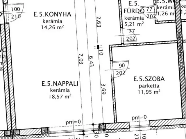 Eladó lakás Jánossomorja, Mosonszentpéter 57 nm