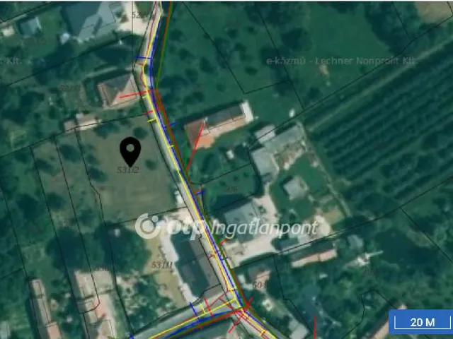 Eladó telek Kisfalud 1008 nm