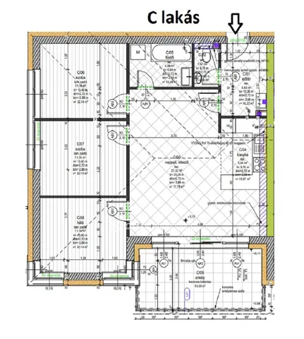 Eladó lakás Mende 78 nm