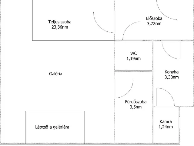 Eladó lakás Budapest VIII. kerület, Népszínháznegyed 36 nm