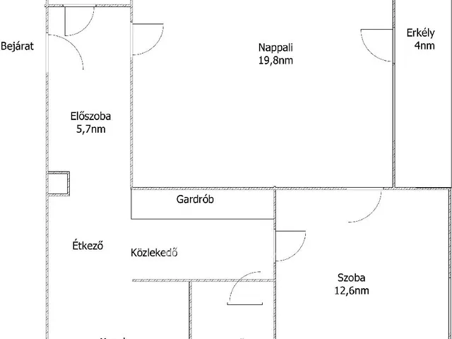 Eladó lakás Budapest IX. kerület, József Attila lakótelep 51 nm